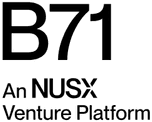 B71, an NUSX venture platform, logo